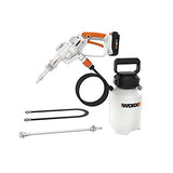 Worx WP651 20 V Power Share 5 litros inalámbrico de mano desinfectante rociador