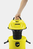 Karcher 1.098-305.0 Aspiradora multiuso WD1, Amarillo (7 piezas)