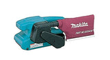 Makita 9911 Lijadora de cinturón de velocidad variable de 5.6 amperios, 3 x 18 pulgadas, con bolsa de polvo de tela (descontinuada por el fabricante)