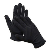 Beaupretty Guantes Hidratantes Guantes para Tocar Joyas Guantes Lavables de Algodón Spa para Hombres Y Mujeres. 12 Pares