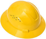 Noa Store Casco duro de ala completa con carcasa de polietileno de alta densidad y casco de seguridad de trabajo de suspensión rápida, ala corta para una mejor visibilidad, cumple con todos los requisitos para el casco de impacto superior tipo 1, color am