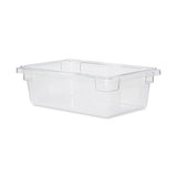 Rubbermaid Commercial Products FG330900CLR 3-1/2-Gallon Food/Tote Box