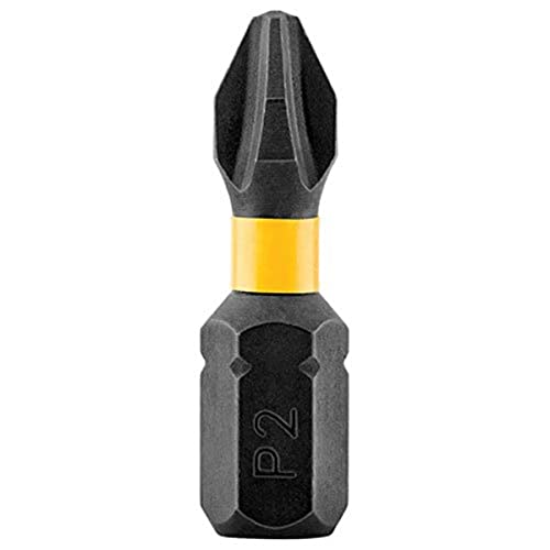 DEWALT Juego de Puntas Phillips Impact Ready #2 x 1 Pulgada 5 Piezas DWA1PH2IR5