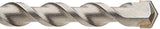 Bosch 2608685957 Brocas para Mampostería y Hormigón SDS Max-4 Drill Bit, Plata, 1/2" x 4" x 6", 1 Unidad