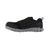 Reebok - Zapato Work RB4041 Sublite Cushion con punta de seguridad para hombre, deportivo, industrial y de construcción, negro, 11