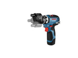 BOSCH GSR12V-300FCB22 12V Max EC Sistema de taladro/destornillador 5 en 1 con (2) baterías de 2.0 Ah