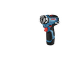 BOSCH GSR12V-300FCB22 12V Max EC Sistema de taladro/destornillador 5 en 1 con (2) baterías de 2.0 Ah