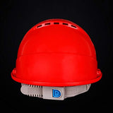 Casco de construcción de seguridad Casco de seguridad - Casco ajustable para la construcción Líder Electricista ABS de alta resistencia Casco de protección de mano de obra transpirable Proporcionar ma