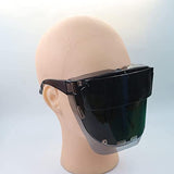 Yokam Escudo de Cara de Soldadura, Portada de la máscara de Soldadura, Escudo de Soldadura Profesional, Gafas soldadoras Casco de Soldadura Resistente al Calor for MIG Arco de TIG