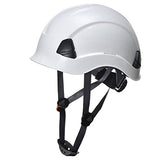 Portwest PS53 - Gorro de trabajo de PPE con protección de colores HiVis ANSI, color blanco