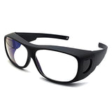 Carlany Lentes de protección ocular láser CO2, 9000 nm-11000 nm / 10600 nm de longitud de onda OD 5+, tecnología de filtrado por medio de absorción gafas de seguridad para corte y grabado láser