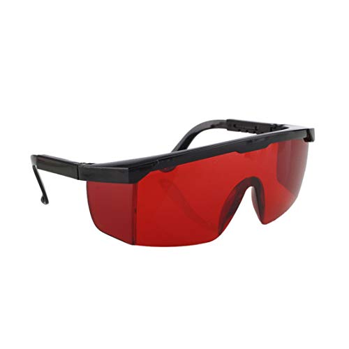 itchoate Gafas de protección láser para Gafas Protectoras de depilación IPL/E-Light - Rojo