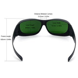 ABSORBER IPL - Gafas de seguridad láser de 200 nm-2000 nm para tratamiento de depilación láser anti UV 400 gafas de protección ocular