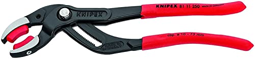 KNIPEX - 81 11 250 Herramientas - Alicates de agarre de tubería con mordazas de plástico reemplazables (8111250)