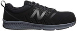 Zapato para correr 412v1 Work, New Balance, Hombre, Negro / Plata, 27.5 Estandar MX (9.5 D US)