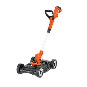 BLACK+DECKER Podadora 3-en-1 con Bordeadora y Desbrozadora Eléctrica de 12 Pulgadas MTE912