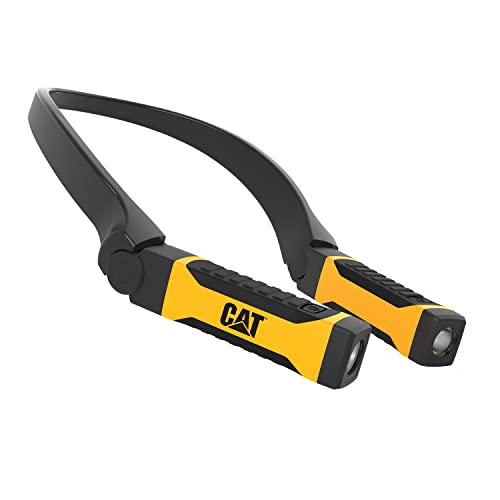 Cat Merchandise CT7100 - Luz LED Brillante de Cuello Manos Libres de 200 lúmenes, Multicolor, Talla única