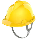 HARDHAT Casco De Seguridad para ConstruccióN, Casco De Servicio Pesado - ala De 2 Pulgadas, FRP Transpirable con Tiras Antisudor.