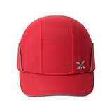 TIHEEN Gorra de béisbol de Seguridad, Ligera, de Seguridad, Resistente, protección para la Cabeza, Transpirable, Gorra de protección para la Cabeza (M18109H-rojo-ala Corta)