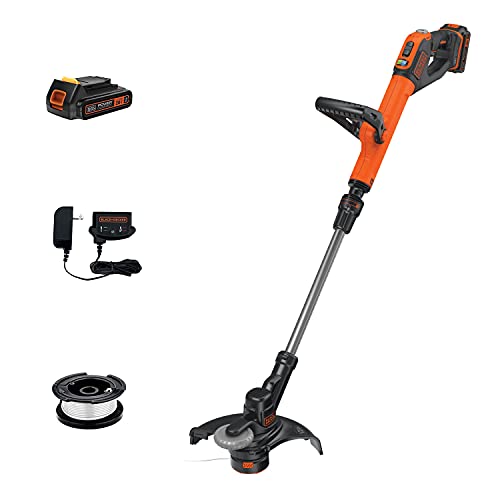 Black+Decker Cortadora de Cuerdas de 20 V máximo, 12 Pulgadas (LSTE525)