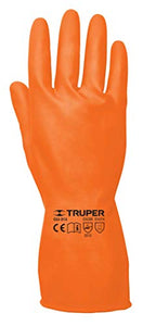 Truper GU-313, Guantes de látex para limpieza, grandes