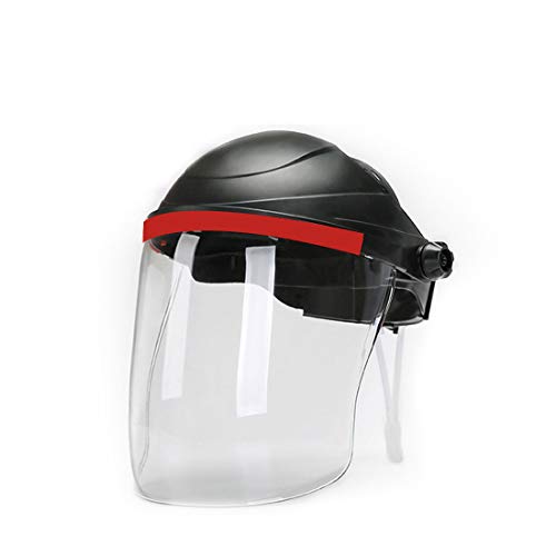 Casco de soldadura para soldador de lente de molienda con visera de radiación