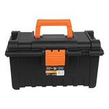 Truper CHA-16N, Caja para herramienta, amplia de 16", color naranja