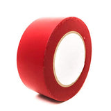 Bertech BERST-3R - Cinta de advertencia de seguridad para el suelo, color rojo, 7,6 cm de ancho x 108 pies de largo, 5 mm de grosor, material de vinilo