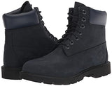 Timberland Botas básicas impermeables para hombre de 15,2 cm con cuello acolchado, Azul marino (Navy Nubuck), 9 US