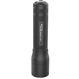 Led Lenser P7R Hand flashlight LED Negro - Linterna (Linterna de mano, Negro, Giratorio, IPX4, Carga, CE, RoHS)