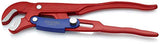 KNIPEX Tools - Llave de tubo con patrón sueco, ajuste rápido en forma de S (8360010)