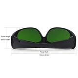 ABSORBER IPL - Gafas de seguridad láser de 200 nm-2000 nm para tratamiento de depilación láser anti UV 400 gafas de protección ocular