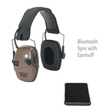 Howard Leight Impact Sport con Bluetooth, Tierra Oscura Plana (R-02549)