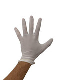 GUANTES DE LATEX AMIDERM TALLA MEDIANA BLANCO