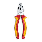 CRESCENT - Alicates Linesman Vde de de 6 pulgadas (6LMVDE), plata, rojo, amarillo