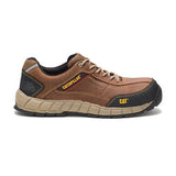 Cat Footwear Streamline - Zapato de Trabajo de Cuero Compuesto para Hombre, Beige Oscuro, 9.5 US