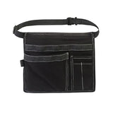 NLKDD Bolsa de cinturón de herramientas Herramienta de jardinería Bolsa de almacenamiento Cinturón de bolsillo Trabajador de herramientas Bolsa de herramientas Almacenamiento (Color : Black)