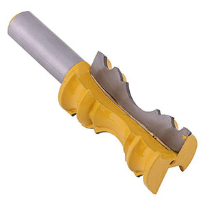 1/2"Shank Router Bit Large Elaborated Milling Cutter Chair Rail Moulding para herramienta de carpintería