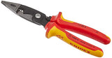 KNIPEX - 13 88 8 US Knife Tools LP - 13888US Alicates de instalación eléctrica rojo/amarillo