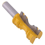 1/2"Shank Router Bit Large Elaborated Milling Cutter Chair Rail Moulding para herramienta de carpintería