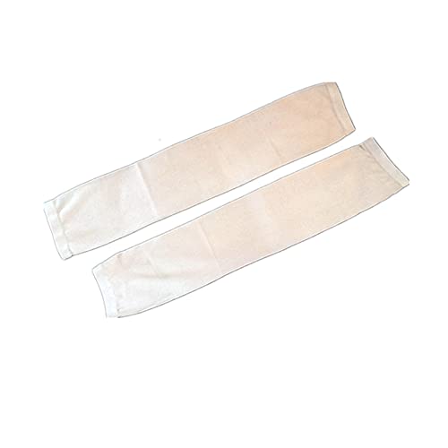 GQQ 1/2 Unids Protección Solar De Verano Overseleve Anti-Brazo Calentadores Tatuaje Cubierto De Tatuaje Mangas Bandas Corrector De Antebrazo Color De La Piel (Color : 2pcs, Size : Length 42cm)