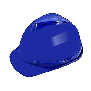 ZBM-ZBM Casco Tipo V, Sitio De Ingeniería De Construcción, Casco De Colisión, País, Casco ABS Estándar, Casco De Alta Temperatura Transpirable Casco de Seguridad Industrial (Color : Blue)