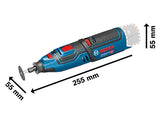 Bosch Professional 06019 °C5001 Herramientas multifunción Gro 10,8 V Li con L-Boxx 10,8 V 2,0 Ah Li-ion/2 baterías