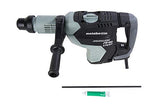 Metabo HPT - Taladro de martillo giratorio, 1-3/4-pulgadas, SDS Max, motor sin escobillas AC, cuerpo de carcasa de aluminio AHB, protección contra vibraciones del usuario UVP (DH45MEY)