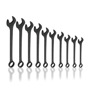 Neiko 03129A Jumbo Combination Wrench Set, 10 Piece | Black Oxide Finish | SAE (1-5/16" - 2")