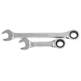 GearWrench - Juego de 34 piezas. 12 pt. Juego de llaves combinadas de trinquete, estándar y Stubby, SAE/Metric - 85034