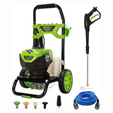 Greenworks Lavadora a presión eléctrica Premium GPW2300 Pro de 2300 PSI, Motor sin escobillas 2.3 GPM y con Certificado PWMA