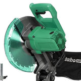 Metabo HPT 10-Inch Compound Miter Saw, Single Bevel, 15-Amp Motor, 0-52° Miter Angle Range, 0-45° Bevel Range, Large Table, 10" 24T TCT Miter Saw Blade (C10FCGS)