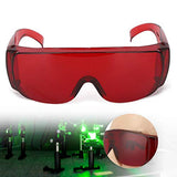 Gafas láser Gafas de seguridad Accesorio industrial Gafas protectoras Luz roja Longitud de onda 650 Luz azul 445 Luz azul púrpura 405 nm para filtro de luz(rojo)