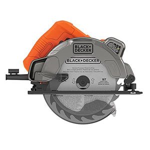 BLACK+DECKER - Sierra circular de 7-1/4 pulgadas con láser, 13 amperios (BDECS300C)